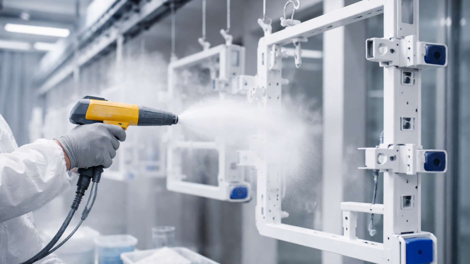 Farba proszkowa do Ram Aparatury Medycznej